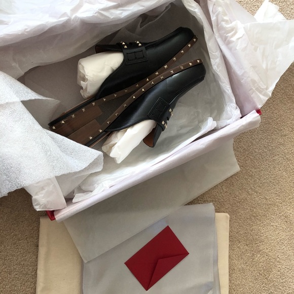 Valentino Studded Mule - Picture 2 of 4